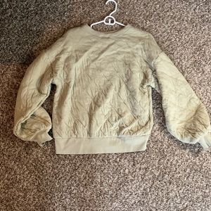 Quilt style sweater